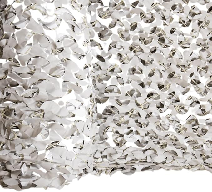 Reinforced Camouflage Netting | 3D Camo Nets, Waterproof & UV Protection, Silent Rip-Stop Fabric