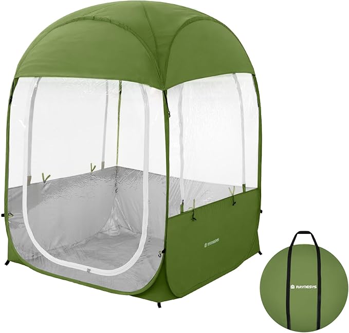 Sports Tent, Instant Weather Proof Clear View Bubble Tent with Carry Bag, Portable & Foldable Pop Up Tents Shelter for Watching Sports Events, Camping, Fishing