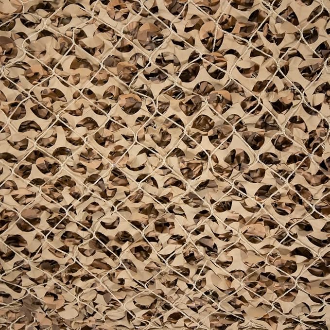Reinforced Camouflage Netting | 3D Camo Nets, Waterproof & UV Protection, Silent Rip-Stop Fabric