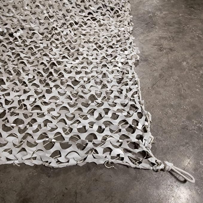 Reinforced Camouflage Netting | 3D Camo Nets, Waterproof & UV Protection, Silent Rip-Stop Fabric