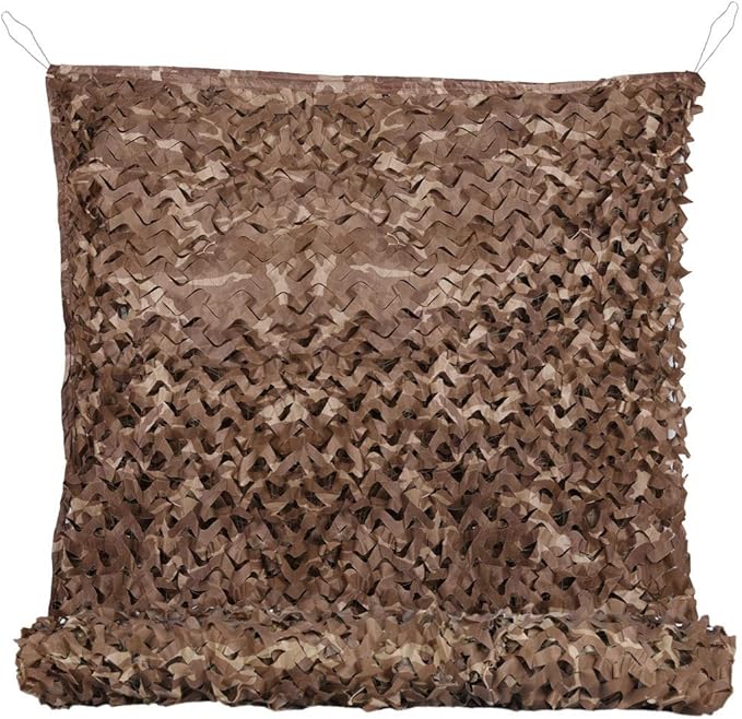 LOOGU Custom Woodland Camo Netting Camping Military Hunting Camouflage Net 6.5 x 10ft, 6.5 x 26ft, 10 x 10ft, 10 x 13ft, 10 x 16.5ft, 13 x 16.5ft, 16.5 x 20ft, 20 x 20ft