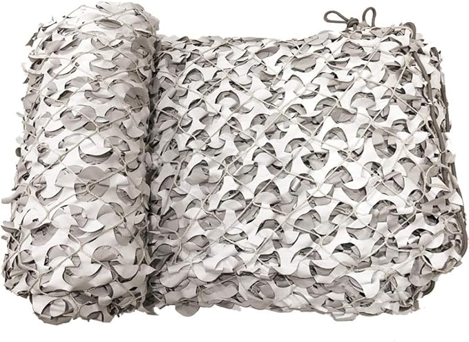 Reinforced Camouflage Netting | 3D Camo Nets, Waterproof & UV Protection, Silent Rip-Stop Fabric
