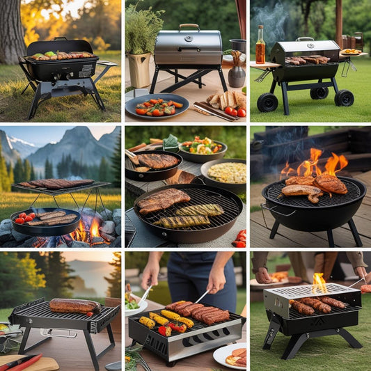 Grill Anywhere with Portable Grills from CamplyGear
