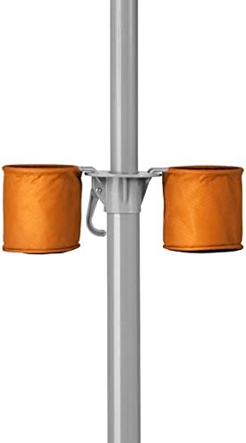 Wondershade Ultimate Portable Sun Shade Umbrella, Lightweight Adjustable Instant Sun Protection - Orange