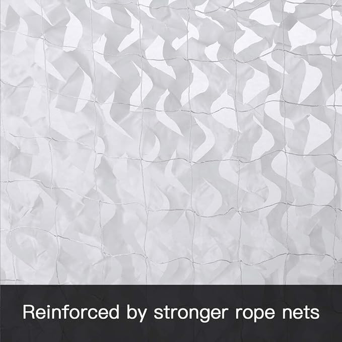 LOOGU Custom Woodland Camo Netting Camping Military Hunting Camouflage Net 6.5 x 10ft, 6.5 x 26ft, 10 x 10ft, 10 x 13ft, 10 x 16.5ft, 13 x 16.5ft, 16.5 x 20ft, 20 x 20ft