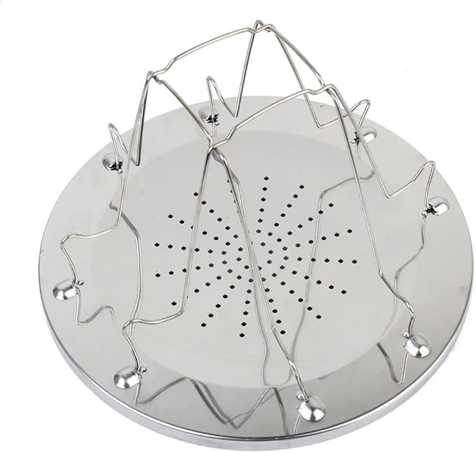 Camping Toaster for Gas Stove – 4-Slice Stainless Steel Stovetop Bread Toast Rack for Outdoor Cooking, Hiking, BBQ, and Picnics – Compact and Portable Camp Stove Toaster
