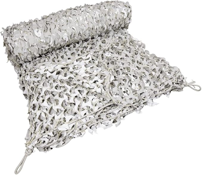 Reinforced Camouflage Netting | 3D Camo Nets, Waterproof & UV Protection, Silent Rip-Stop Fabric