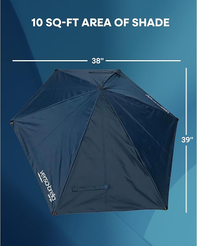Sport-Brella Versa-Brella SPF 50+ Adjustable Umbrella with Universal Clamp