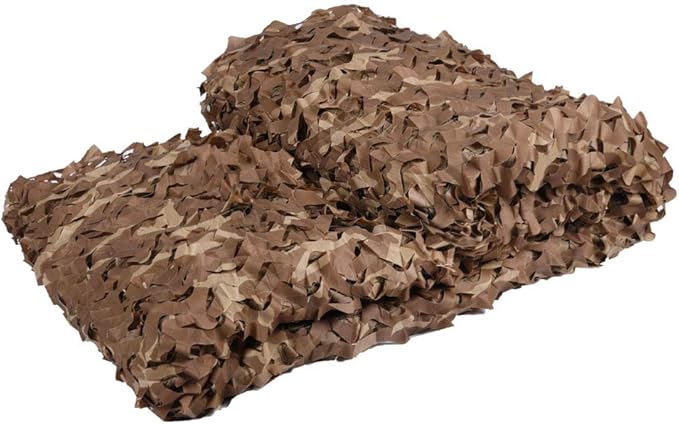 LOOGU Custom Woodland Camo Netting Camping Military Hunting Camouflage Net 6.5 x 10ft, 6.5 x 26ft, 10 x 10ft, 10 x 13ft, 10 x 16.5ft, 13 x 16.5ft, 16.5 x 20ft, 20 x 20ft