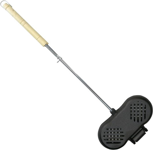 Coghlan's Pre-Seasoned Cast Iron Broiler with Removable Handles, Break-Apart Hinge – Ideal for Grilling Burgers, Steaks, and Roasting Vegetables Over Campfires or BBQs – Compact and Easy to Clean