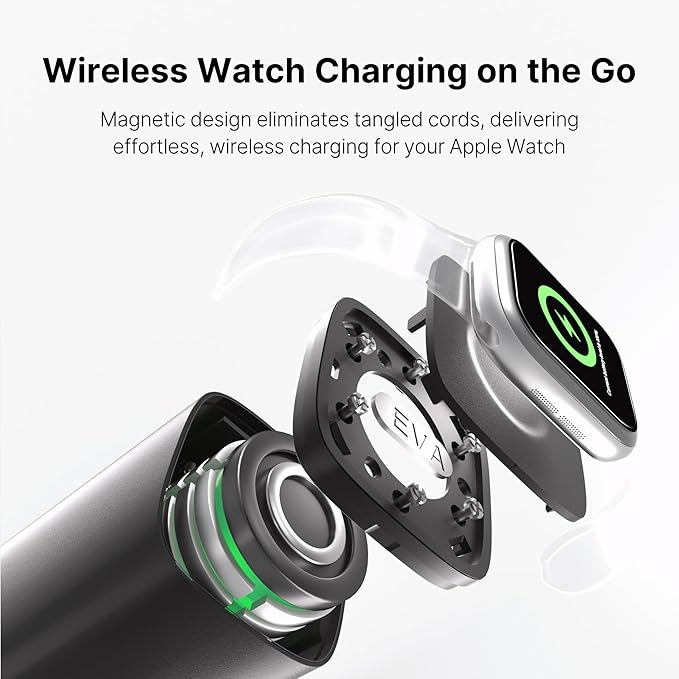 Autel Power Bank, LiFePO4 Battery 15,000mAh Portable Charger Top-Notch Safety, PD 3.0 Fast Charging Compatible with iPhone 16/15/14 Series, AirPods, Apple Watch, Samsung etc (Flight-Approved)