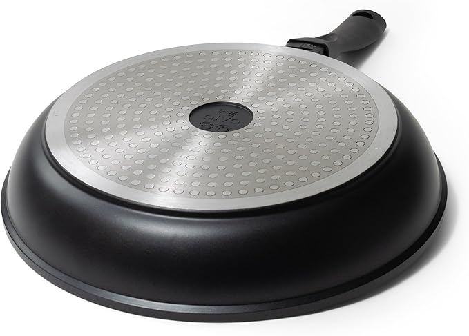 Alva Energy 9.5″ Ceramic Frying Pan – Non-Toxic, PFAS/PTFE-Free Skillet – Induction & Oven Safe, Lightweight with Stay-Cool Handle – Nonstick, Scratch-Resistant, Dishwasher Safe