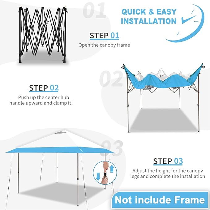 13x13 Canopy Replacement Top Cover,Single Tier Waterproof Instant Canopy Vented Top，Silver Coated Oxford Pop Up Canopy Replacement Cover for Outdoor Garden Camping(Top Only,396 * 396cm