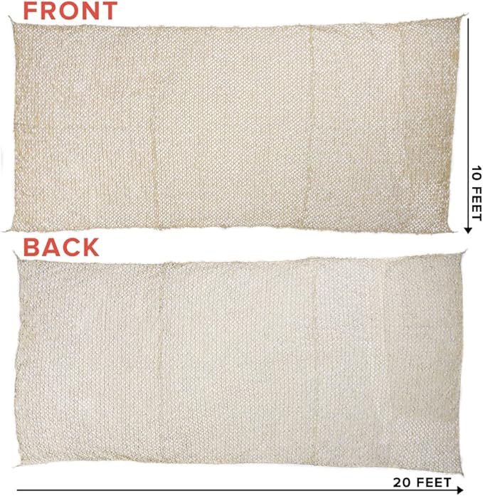 Reinforced Camouflage Netting | 3D Camo Nets, Waterproof & UV Protection, Silent Rip-Stop Fabric