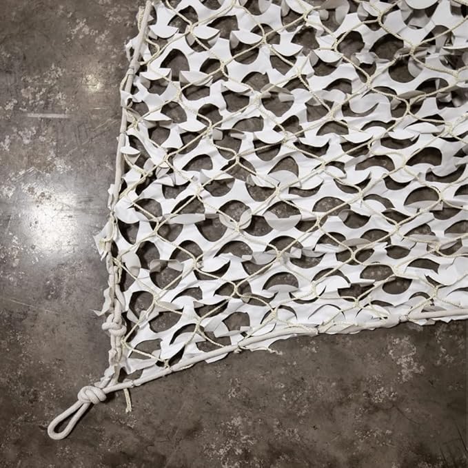 Reinforced Camouflage Netting | 3D Camo Nets, Waterproof & UV Protection, Silent Rip-Stop Fabric