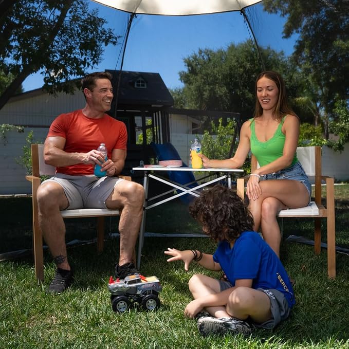 EighteenTek Screen House Gazebo, 2-4-6 Person Pop Up Screen Tent, Instant Screen Room with Carry Bag, Outdoor Mosquito Tent, Sun Shade Shelter for Patio, Garden, Backyard, Deck & Outdoor Activities