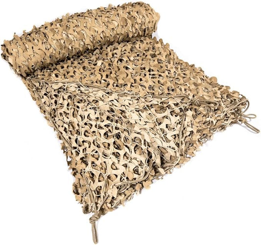 Reinforced Camouflage Netting | 3D Camo Nets, Waterproof & UV Protection, Silent Rip-Stop Fabric