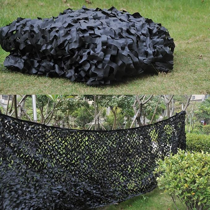 LOOGU Custom Woodland Camo Netting Camping Military Hunting Camouflage Net 6.5 x 10ft, 6.5 x 26ft, 10 x 10ft, 10 x 13ft, 10 x 16.5ft, 13 x 16.5ft, 16.5 x 20ft, 20 x 20ft