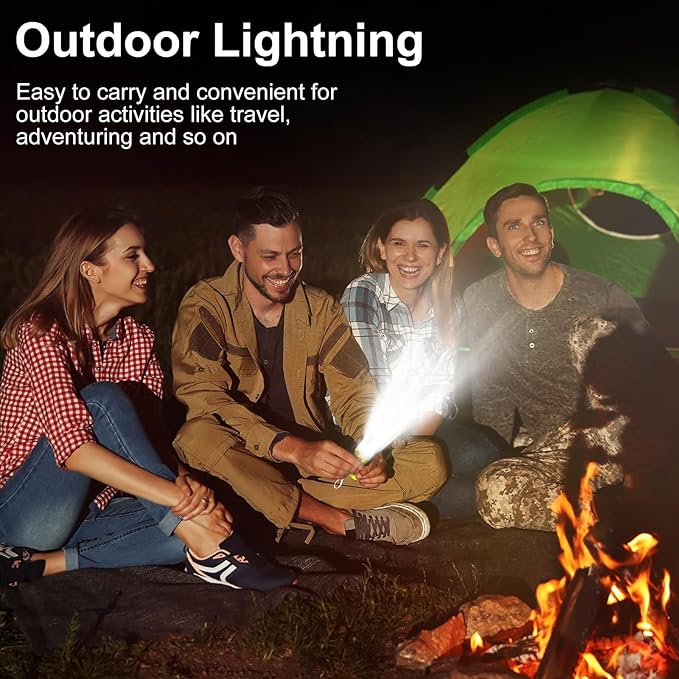 Treela 60 Pack Hand Crank Flashlight Operation Christmas Items Bulk Squeeze Flashlight No Battery Required Torchlight 3 LED Self Powered Charging(Red, Blue, Purple, Orange, Yellow, Green)