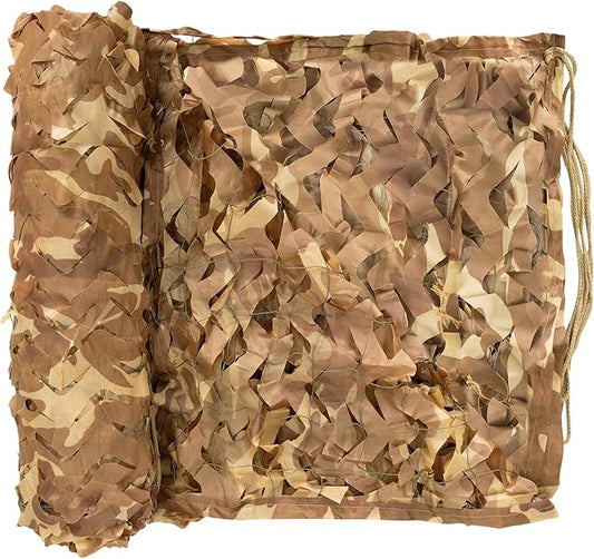 LOOGU Custom Woodland Camo Netting Camping Military Hunting Camouflage Net 6.5 x 10ft, 6.5 x 26ft, 10 x 10ft, 10 x 13ft, 10 x 16.5ft, 13 x 16.5ft, 16.5 x 20ft, 20 x 20ft