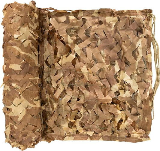 LOOGU Custom Woodland Camo Netting Camping Military Hunting Camouflage Net 6.5 x 10ft, 6.5 x 26ft, 10 x 10ft, 10 x 13ft, 10 x 16.5ft, 13 x 16.5ft, 16.5 x 20ft, 20 x 20ft