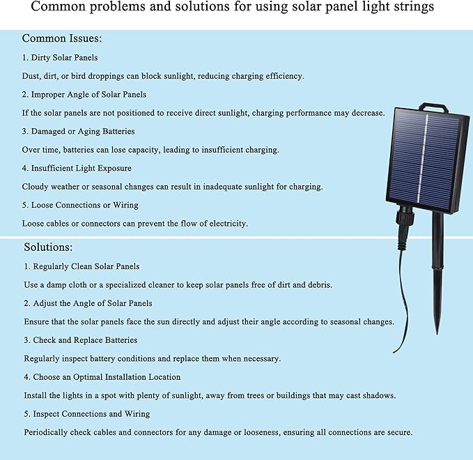 Joomer Solar String Lights Outdoor, 65FT 100LED Solar Globe String Lights 8 Lighting Modes, Waterproof Solar Powered Patio Light for Garden Yard Porch Wedding Party Outdoor Decoration (Warm White)