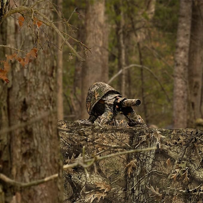 LOOGU Custom Woodland Camo Netting Camping Military Hunting Camouflage Net 6.5 x 10ft, 6.5 x 26ft, 10 x 10ft, 10 x 13ft, 10 x 16.5ft, 13 x 16.5ft, 16.5 x 20ft, 20 x 20ft