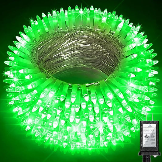 300LED 100FT Christmas String Lights, 8 Modes Fairy Lights Connectable, Indoor Outdoor LED String Lights with Timer & Memory for Christmas Tree Bedroom Yard Door Wedding Xmas Classroom Decor (Green)